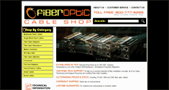 Desktop Screenshot of fiberopticcableshop.com